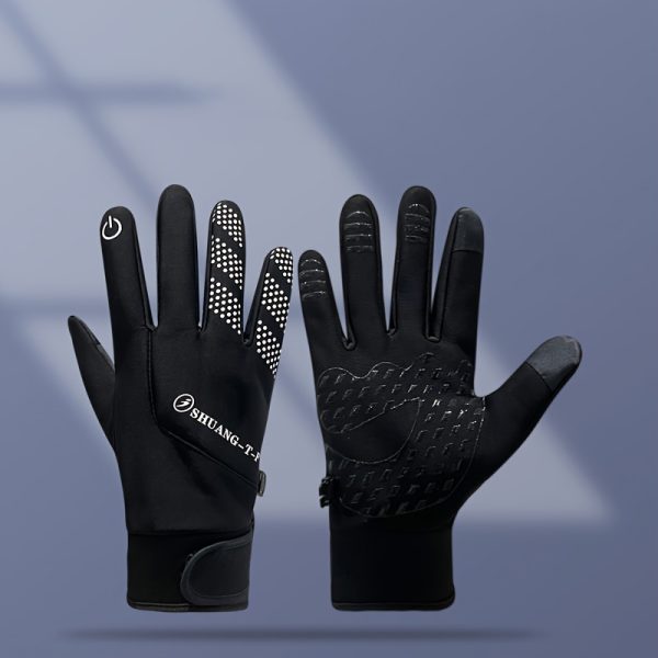 Touchscreen-Compatible Winter Gloves for Cycling, Skiing & Outdoor Activities -, Warm & Windproof with Non-Slip Grip